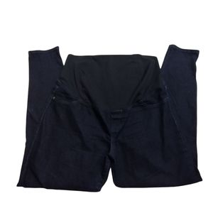 EUC Isabel And Ingrid Maternity Dark Blue Jeans Jeggins Size 12/31